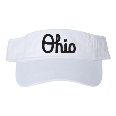 Vintage Script Ohio Dots The I Visor