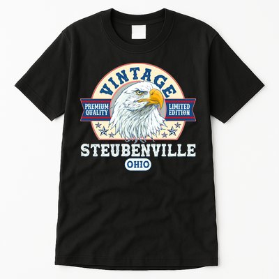 Vintage Steubenville Ohio Premium Quality Limited Edition Eagle Emblem Tall T-Shirt