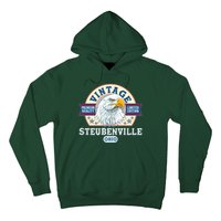 Vintage Steubenville Ohio Premium Quality Limited Edition Eagle Emblem Hoodie