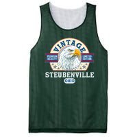 Vintage Steubenville Ohio Premium Quality Limited Edition Eagle Emblem Mesh Reversible Basketball Jersey Tank