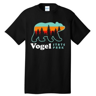 Vogel State Park Camping Georgia Lake Bear Tall T-Shirt