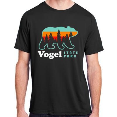 Vogel State Park Camping Georgia Lake Bear Adult ChromaSoft Performance T-Shirt