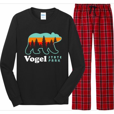 Vogel State Park Camping Georgia Lake Bear Long Sleeve Pajama Set