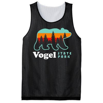 Vogel State Park Camping Georgia Lake Bear Mesh Reversible Basketball Jersey Tank