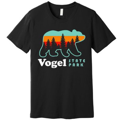 Vogel State Park Camping Georgia Lake Bear Premium T-Shirt