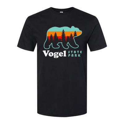 Vogel State Park Camping Georgia Lake Bear Softstyle CVC T-Shirt