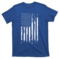 Vintage Style Patriotic Gift Distressed America Usa Flag Gift T-Shirt