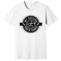 Vintage Surfing Passion Graphic Premium T-Shirt