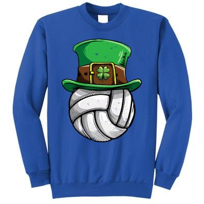 Volleyball St Patricks Day Leprechaun Ball Sports Gift Sweatshirt