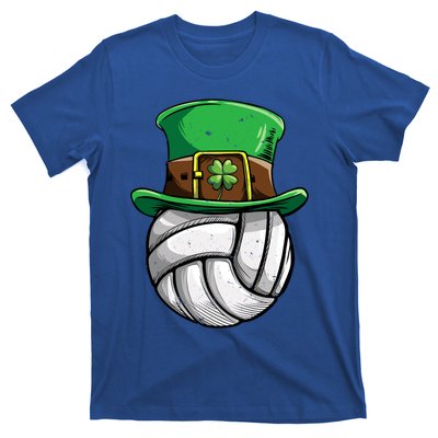 Volleyball St Patricks Day Leprechaun Ball Sports Gift T-Shirt