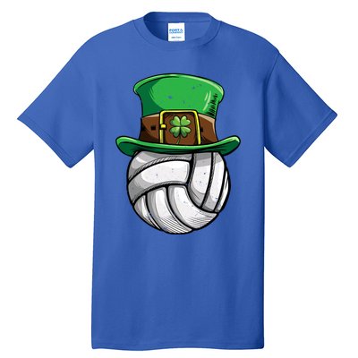 Volleyball St Patricks Day Leprechaun Ball Sports Gift Tall T-Shirt