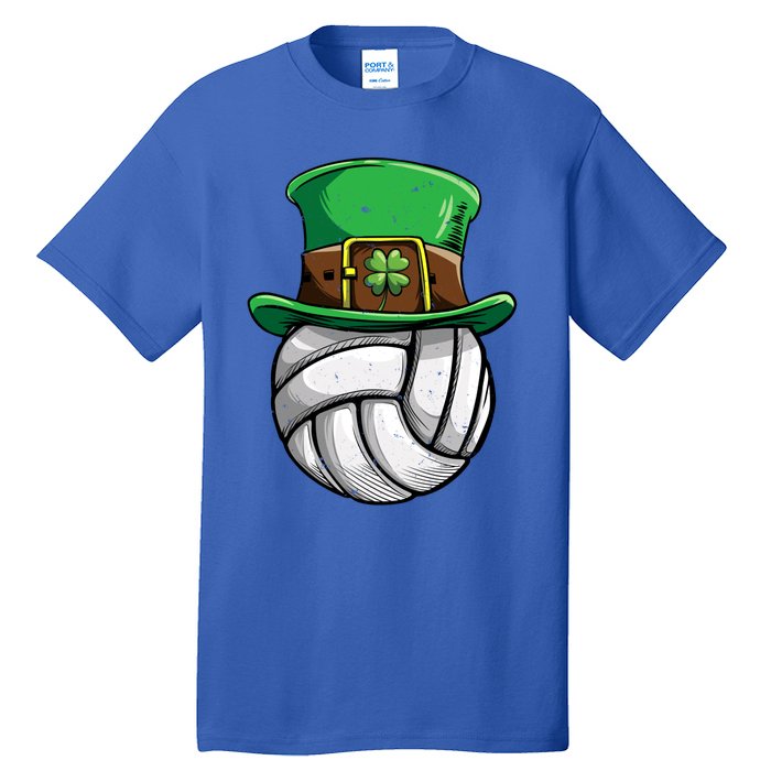 Volleyball St Patricks Day Leprechaun Ball Sports Gift Tall T-Shirt