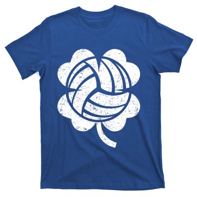 Volleyball St Patricks Day Sports Shamrock Costume Gift T-Shirt