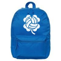 Volleyball St Patricks Day Sports Shamrock Costume Gift 16 in Basic Backpack