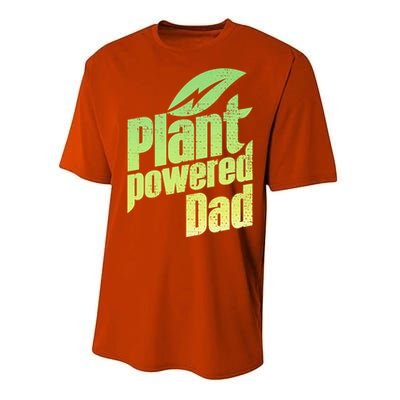 Vegan Strong Plant Powered Super Dad Workout Cute Gift Performance Sprint T-Shirt