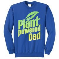 Vegan Strong Plant Powered Super Dad Workout Cute Gift Sweatshirt