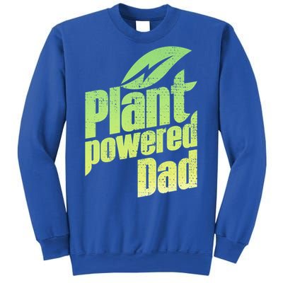 Vegan Strong Plant Powered Super Dad Workout Cute Gift Sweatshirt