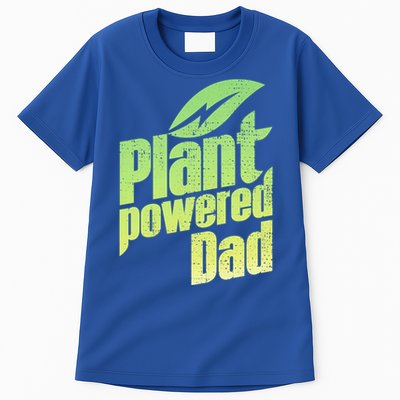 Vegan Strong Plant Powered Super Dad Workout Cute Gift Tall T-Shirt