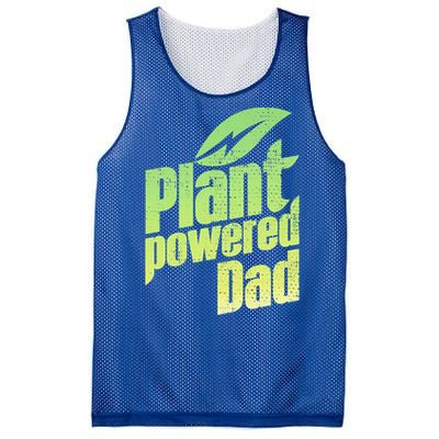 Vegan Strong Plant Powered Super Dad Workout Cute Gift Mesh Reversible Basketball Jersey Tank