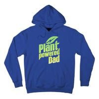 Vegan Strong Plant Powered Super Dad Workout Cute Gift Tall Hoodie