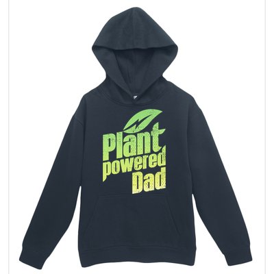 Vegan Strong Plant Powered Super Dad Workout Cute Gift Urban Pullover Hoodie