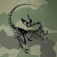 Velociraptor Skeleton Print Legacy Tie Dye Trucker Hat