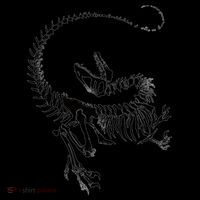 Velociraptor Skeleton Print Impact Tech Backpack