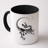 Velociraptor Skeleton Print Mug