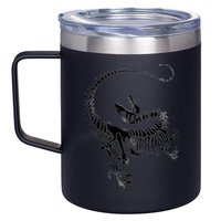 Velociraptor Skeleton Print 12oz Stainless Steel Coffee Mug