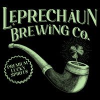 Vintage St Patrick's Day Leprechaun Brewing Co Premium Lucky Spirits Bag