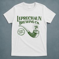 Vintage St Patrick's Day Leprechaun Brewing Co Premium Lucky Spirits T-Shirt