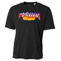 Vintage Sunset Phoenix Arizona Classic Arizona Cooling Performance Crew T-Shirt