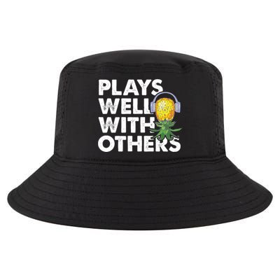 Vintage Swingers Party Upside Down Pineapple Meaningful Gift Cool Comfort Performance Bucket Hat