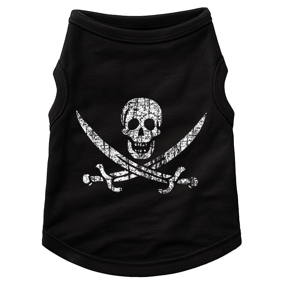 Vintage Skull Pirate Flag Doggie Tank