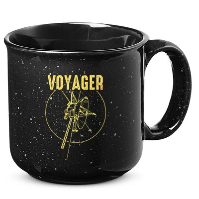 Voyager Space Probe Solar System Astronomy Spaceflight 15oz Campfire Ceramic Mug