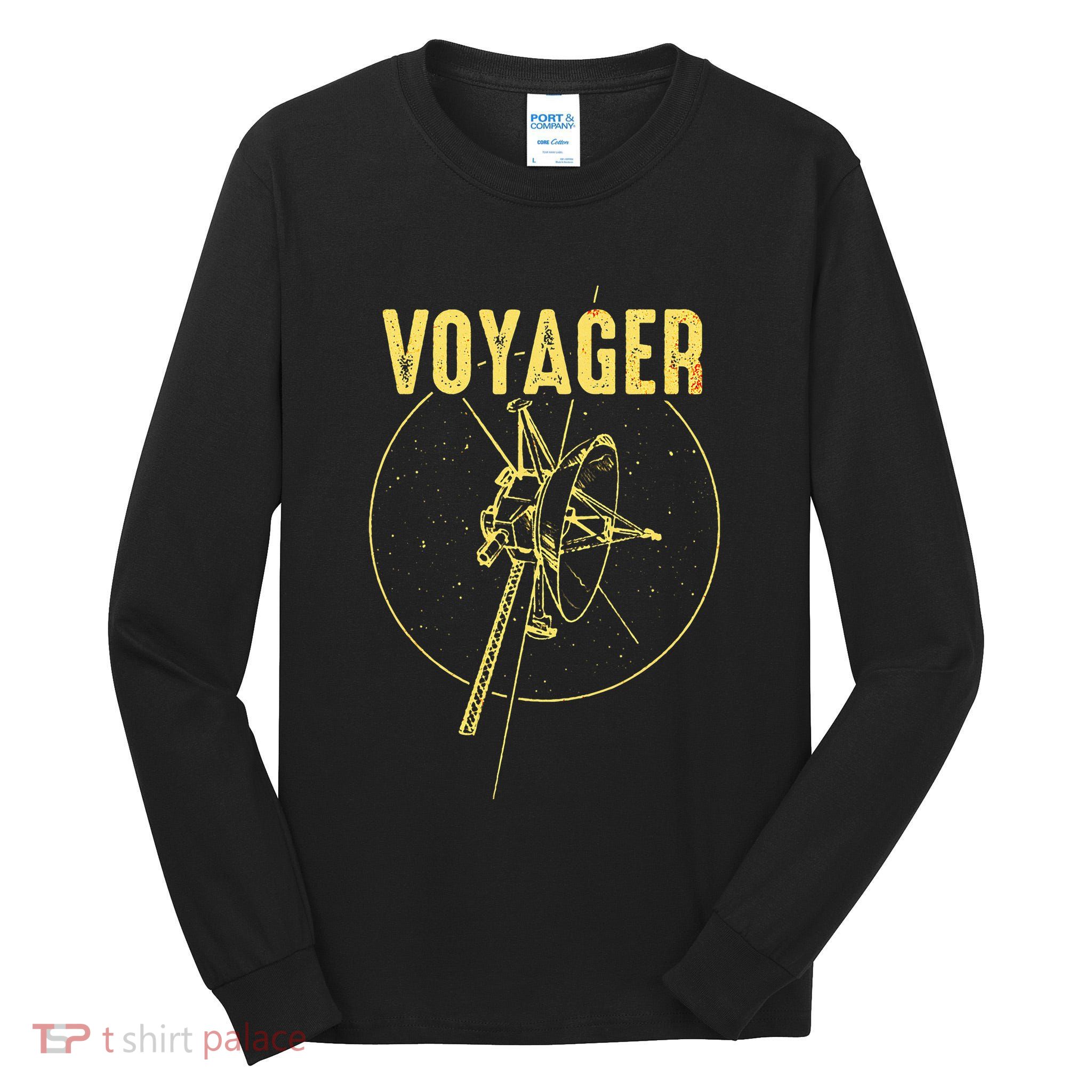 Voyager Space Probe Solar System Astronomy Spaceflight Tall Long Sleeve T-Shirt
