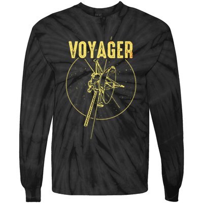 Voyager Space Probe Solar System Astronomy Spaceflight Tie-Dye Long Sleeve Shirt