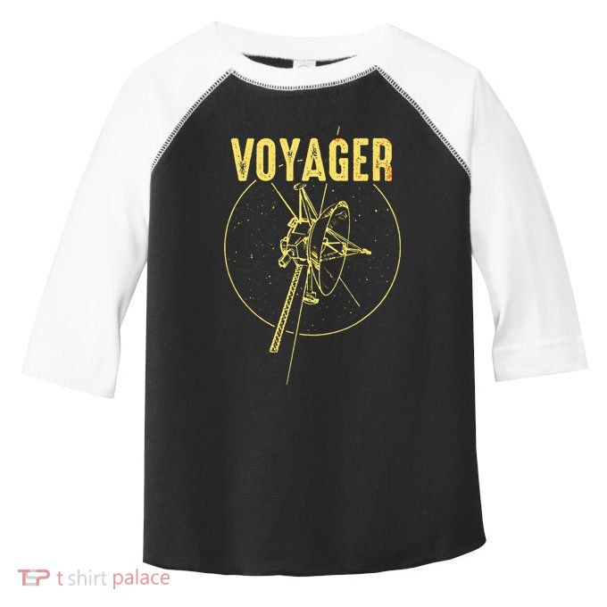 Voyager Space Probe Solar System Astronomy Spaceflight Toddler Fine Jersey T-Shirt