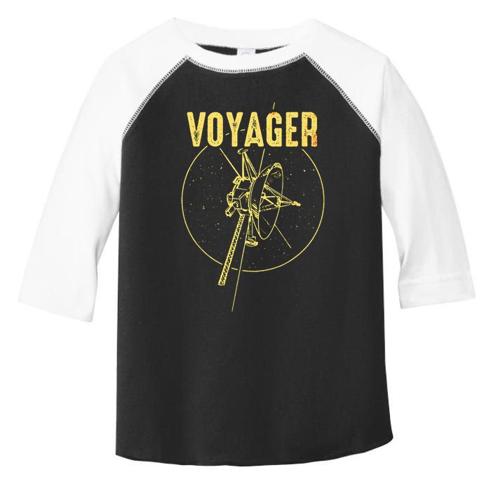 Voyager Space Probe Solar System Astronomy Spaceflight Toddler Fine Jersey T-Shirt