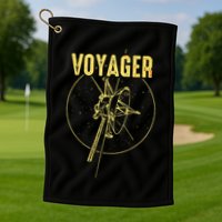 Voyager Space Probe Solar System Astronomy Spaceflight Golf Towel