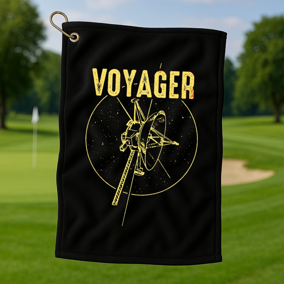 Voyager Space Probe Solar System Astronomy Spaceflight Golf Towel