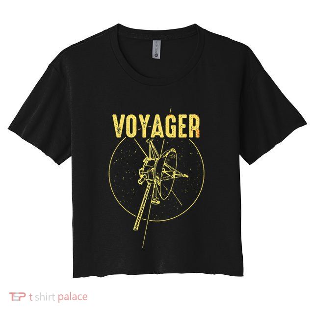 Voyager Space Probe Solar System Astronomy Spaceflight Crop Top