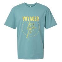 Voyager Space Probe Solar System Astronomy Spaceflight Sueded Cloud Jersey T-Shirt