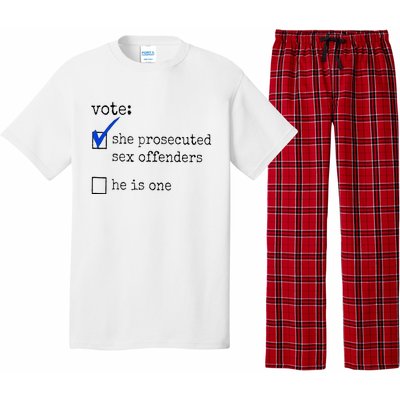 Vote She Prosecuted Sex Offenders He Is One Pajama Set