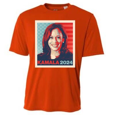 Vintage Style Poster Vote Kamala Harris 2024 Cooling Performance Crew T-Shirt