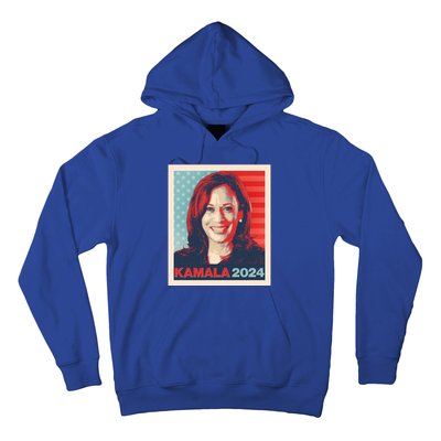 Vintage Style Poster Vote Kamala Harris 2024 Hoodie