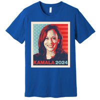 Vintage Style Poster Vote Kamala Harris 2024 Premium T-Shirt