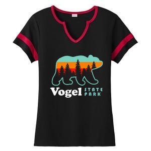 Vogel State Park Camping Georgia Lake Bear Ladies Halftime Notch Neck Tee