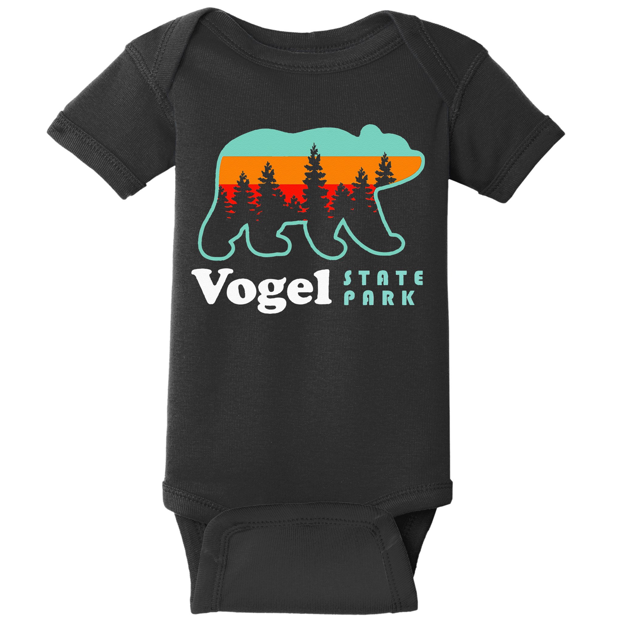 Vogel State Park Camping Georgia Lake Bear Baby Bodysuit