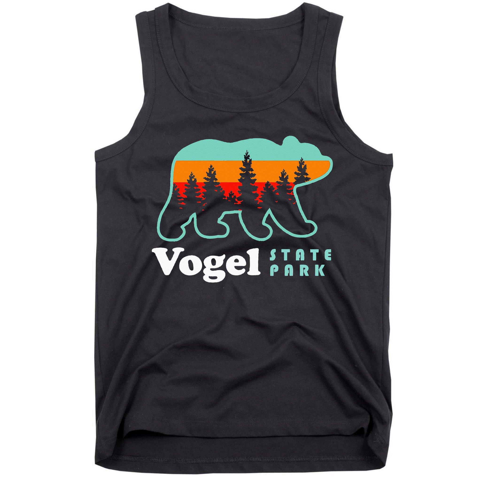 Vogel State Park Camping Georgia Lake Bear Tank Top